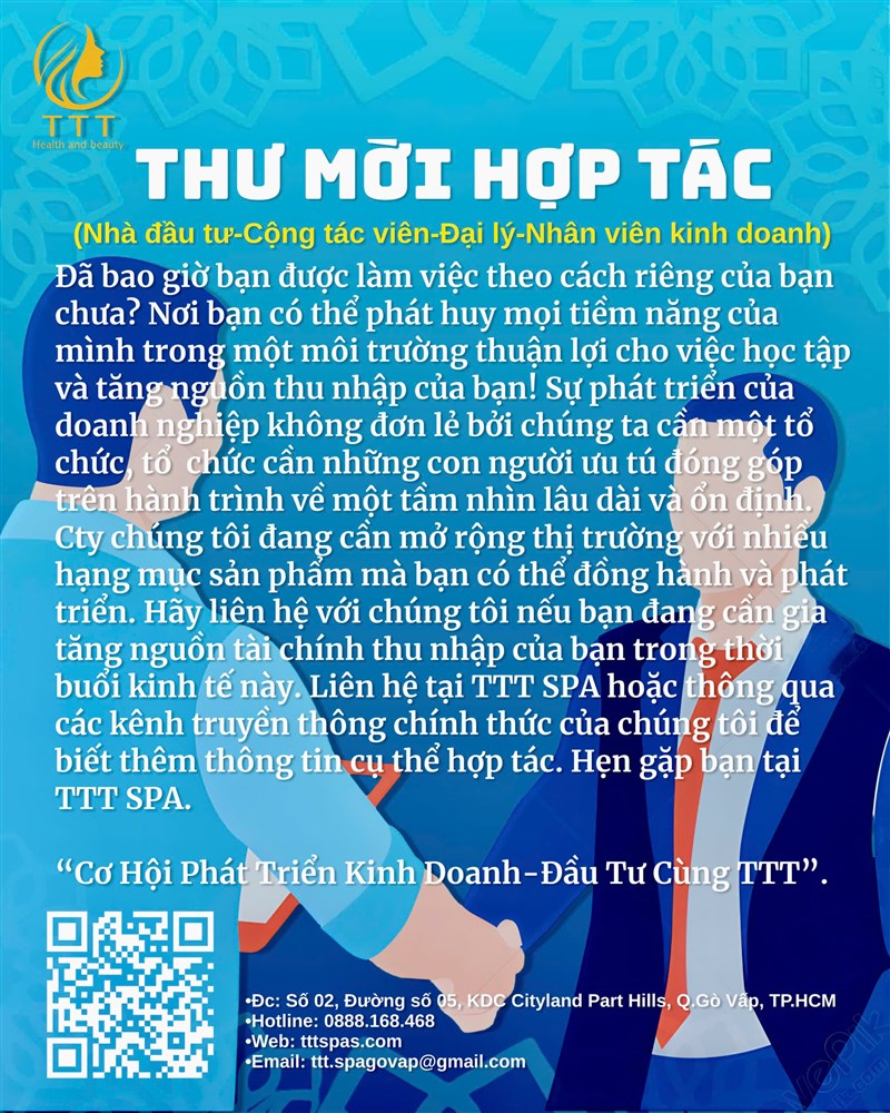 THƯ MỜI HỢP TÁC